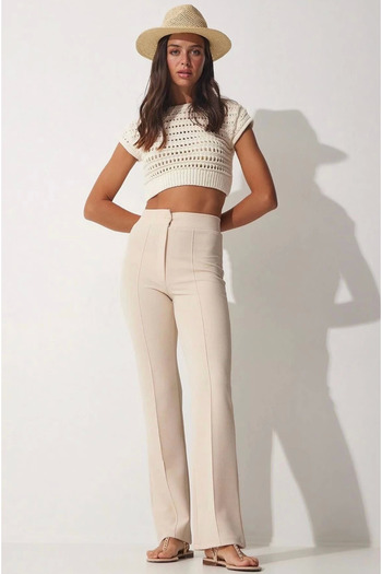 Ovebu Imported Crepe Fabric Palazzo Pants