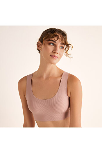 FAV Textured Support Bra and Brief Set