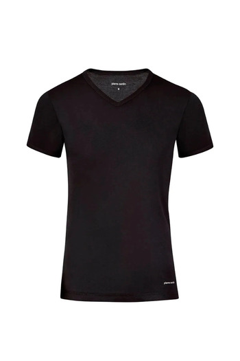 Pierre Cardin Men's 2-Pack V-Neck Undershirt T-Shirt- 100%