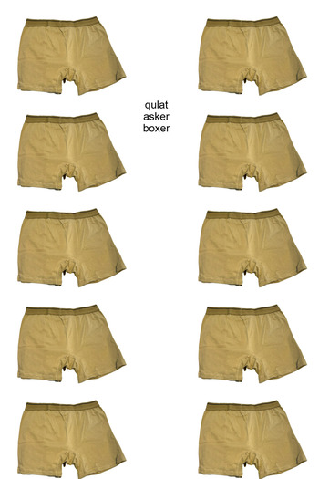 QULAT Pack of 10 Soldier Boxer Shorts Paid-Novice Soldier Boxer