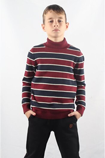 ALEXANDERGARDI Pulover pentru copii cu gât rotic (C23-7105)