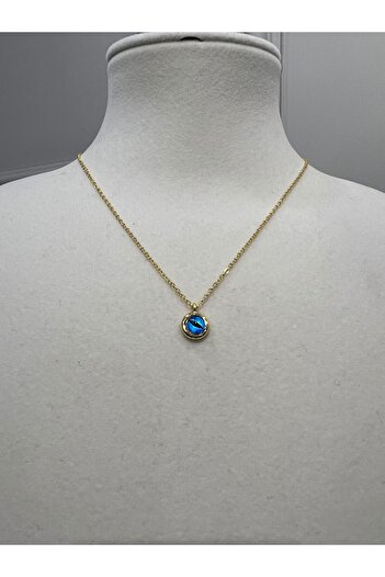 Store Steel Eye Charm Necklace