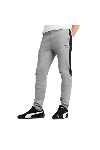 Puma Ανδρικό γκρι παντελόνι προπόνησης Evostripe 63153303