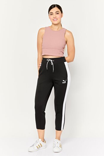 Puma Women Sportswear Fit Drawstring Sweatpants, Black