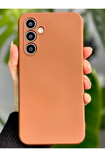 Go Aksesuar Galaxy A54 Compatible Launch Flexible Silicone Case with Velvet Inside