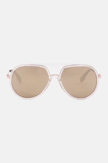 Fila Men SFI08458300G Sports Sunglasses, Olive / Gold