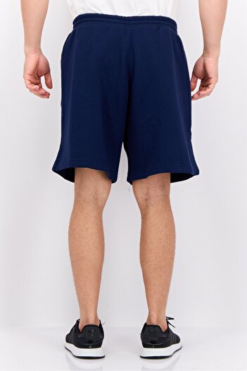 adidas Men Sportswear Fit Brand Logo Outdoor Shorts, Navy