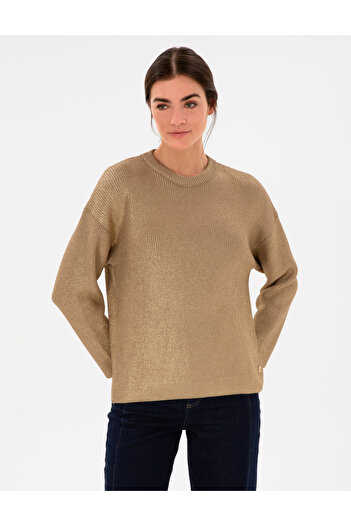 Pierre Cardin Beige Comfort Fit Sweater 50290599 -Vr011
