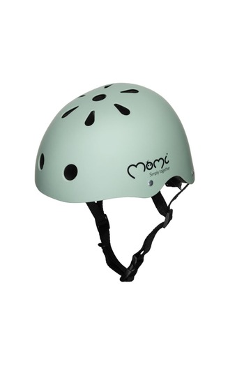 Momi Children's Bicycle Helmet, - Green Matt