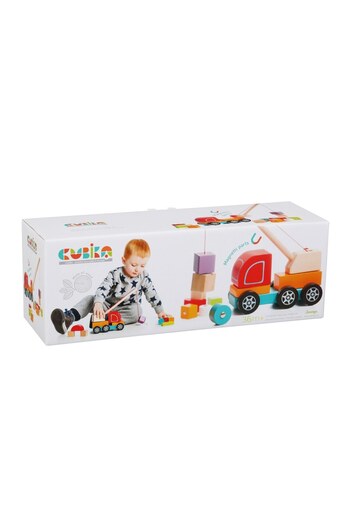 CUBIKA Ξύλινο παιχνίδι Cubika "Μαγνητικός γερανός"