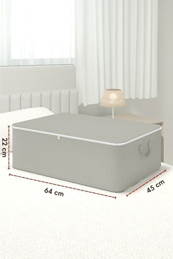 she berrak Set de 6 Genți mari de culoare antracit cu dimensiuni 64x45x22 cm