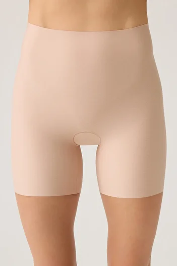 Los Ojos Laser Cut High Waist Invisible Boxer High Waisted Boyshort