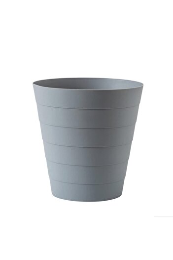 co arma Waste container, silver, 10 liters, suitable for offices and living rooms