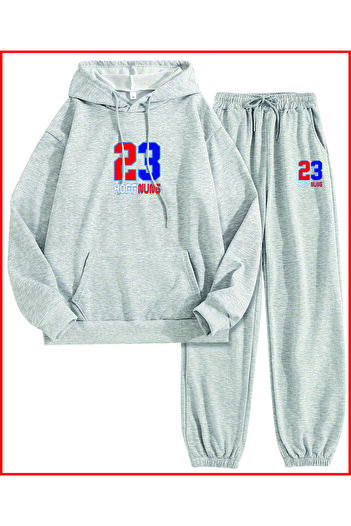 HOFFNUNG Full Hoodie New York 23 Empire Oversize Tracksuit Set