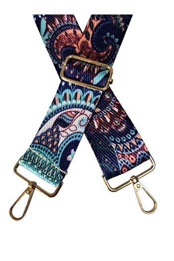 Gloria Polyester Column Adjustable Bag Handle with Compensation Shape and Cashmere Pattern