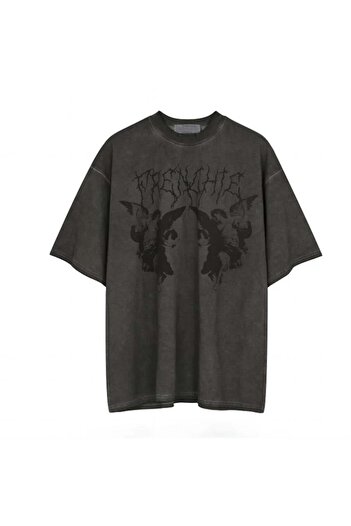 Köstebek Smoked Frenchie Angel Unisex T-shirt