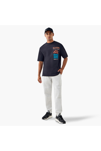 Kappa Drawstring Detail Joggers With Pockets