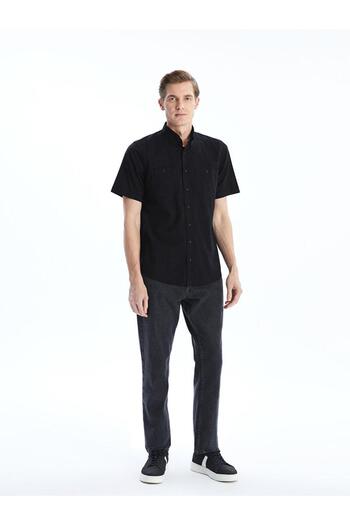 LC Waikiki LCWAIKIKI Classic Regular Fit Short Sleeve Poplin Men's Shirt