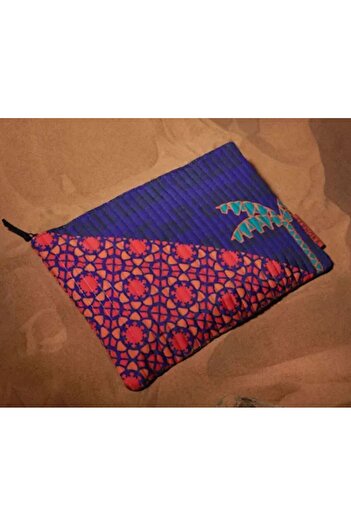 SEPHORA tote bag blueXred (small size)