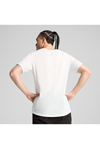 Puma Run Velocity Tri-Blend Men's White T-Shirt
