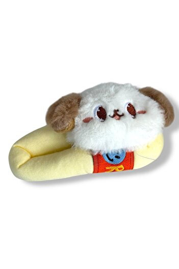 TAKIŞTIR Yellow Color Dog Figured Side Buckle