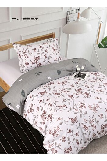 INREST Leni Single Duvet Cover Set (Without Filling) Microfiber 100% Single Size 160x230 cm - 2 Pcs