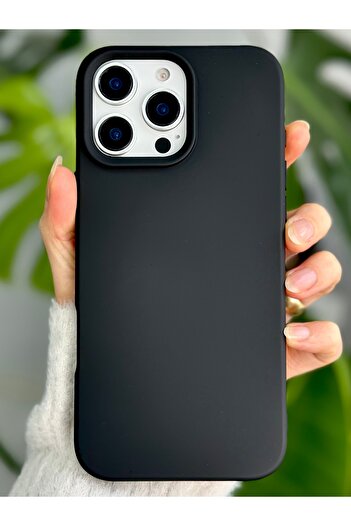Go Aksesuar iPhone 16 Promax Compatible Velvet Flexible Silicone Stain Resistant Launch Case