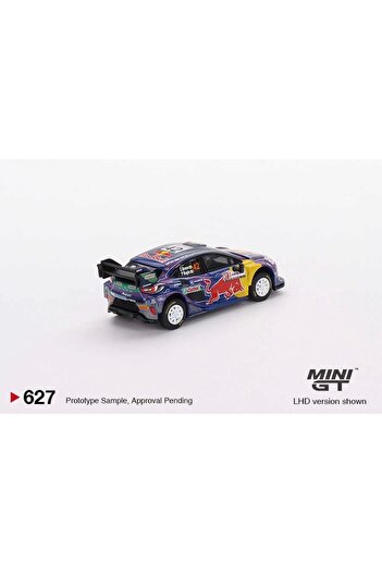 mini gt Ford P.uma Rally1 1/64 Ölçek Mini GT Diecast Metal Model Araba Diecast Araba