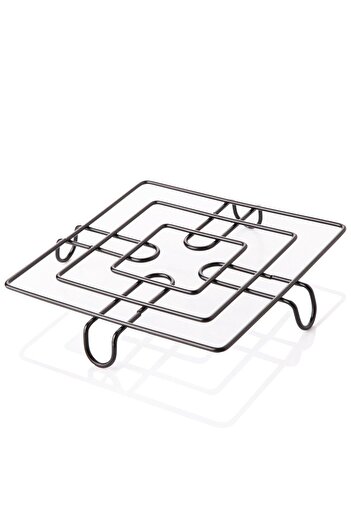 AKBELLİ GROUP Steel Luxury Square Trivet