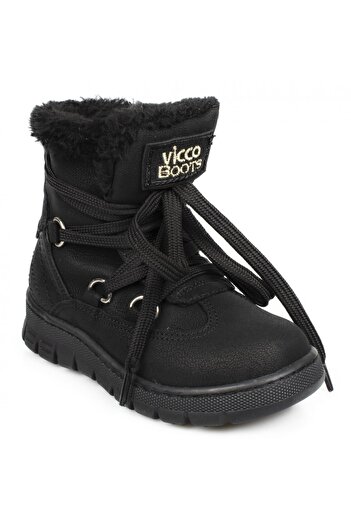 Vicco V1059159 Αθλητικά Μποτάκια Μαύρα Παιδικά Παπούτσια