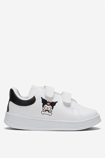 Liger Children's Kuromi Printed Velcro Unisex Sports Shoes Black