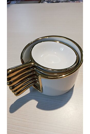 KESEN ZÜCCACİYE Porcelain 7 Piece Presentation Set