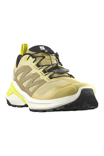Salomon Khaki Color Adult Running Shoes