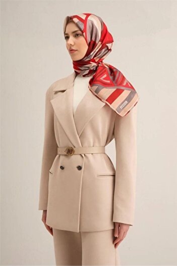 Armine Armi̇ne Twill Silk Scarf 2025 Summer Season 9336D01-84