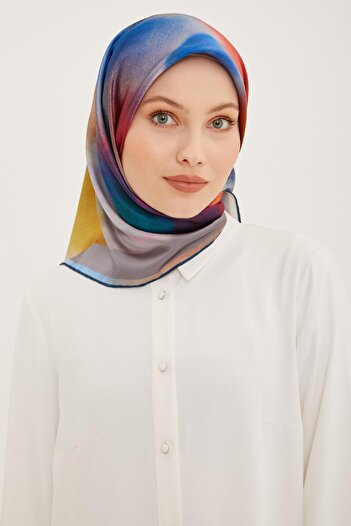 Armine Silk Scarf 2023/24 Spring Summer Season 8927 03 - Twill (Tivil) Silk