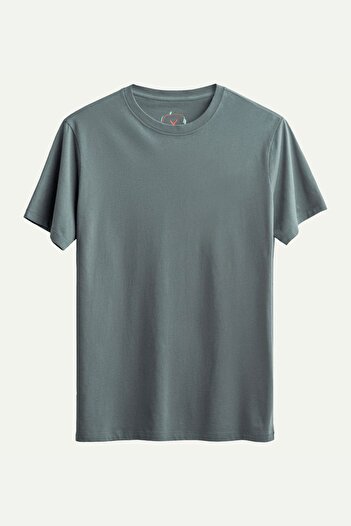 KAFT Unisex Regular Fit Basic T-Shirt - Storm