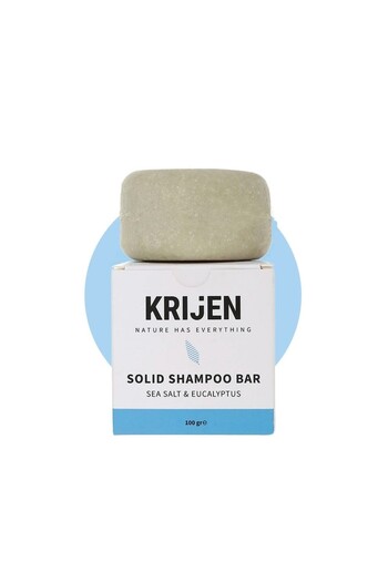 Krijen Sea Salt & Eucalyptus Solid Shampoo
