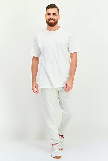 Champion Men Sportswear Fit Running Sweatpants, Light Grey