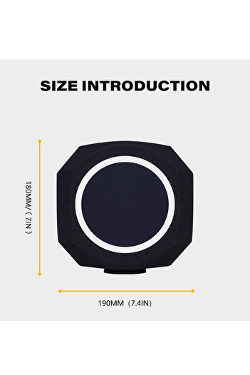 Choice black Microphone Wind Shield Pop Filter Isolation Ball Acoustic For Record Studios Mic Sound-Absorbi