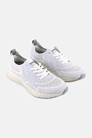 hummel Kids Boy Breaker Seamless Lace Up Training Shoes, White