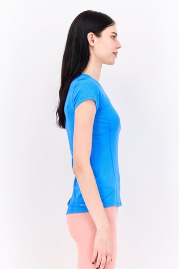 Nike Women Dri Fit Short Sleeve Running T-Shirt, Blue