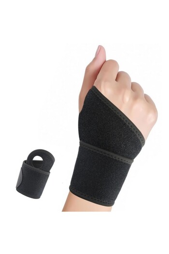 Choice black 1PC Wrist Wraps for Carpal Tunnel Relief Adjustable Wrist Support Thumb Brace for Sports Prote
