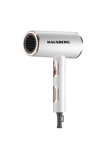 Hausberg Hair dryer HB-263AB, 2200W, 2 speeds, 3 heating levels, White