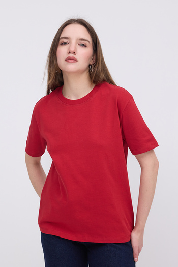 Addax Crew Neck Basic T-Shirt P10404