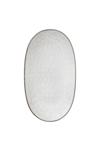 Secret de Gourmet Elegant Design Flower Serving Plate Blue 30 x 18cm