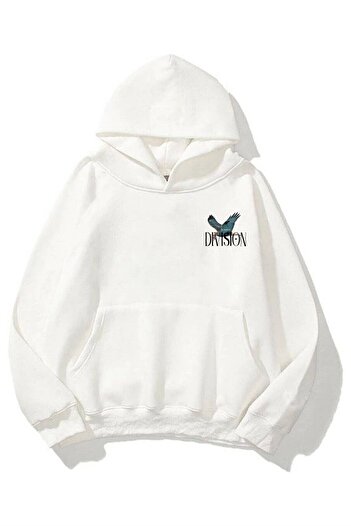 Trendiz Φούτερ Unisex Division Hoodie White