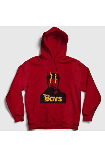 Presmono BillyButchertheBoysUnisex Hooded RedSweatshirt- 458370 Tt