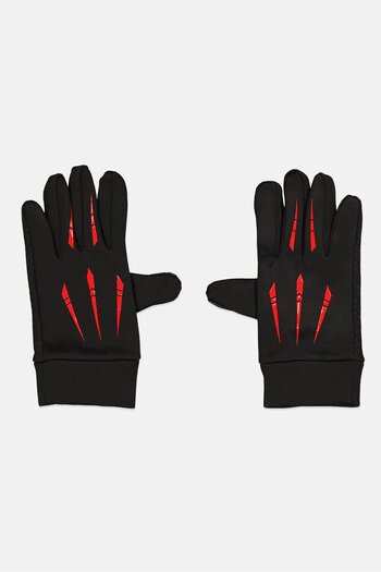 Royal Deluxe Men 1 Pair Textured Gloves, Black