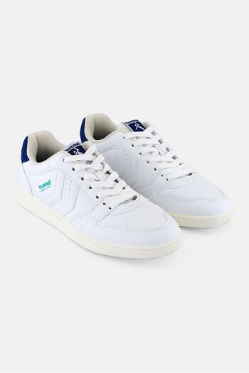 hummel Men Handball Perfekt Archive Lace Up Outdoor Shoes, White