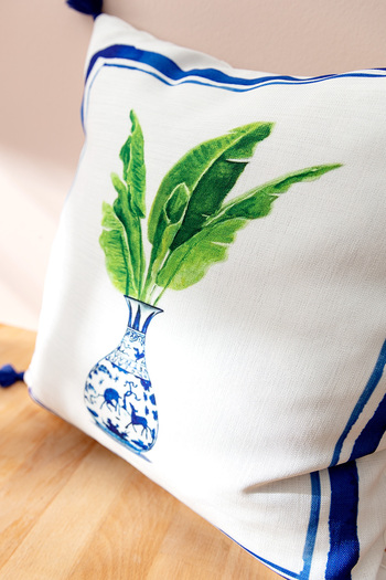 Madame Coco Valenza Throw Pillow Cover - Stylish and Comfortable